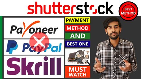 shutterstock payment methods